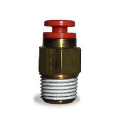 PTC Male Connector 5/32 Tube X 1/4 NPT QL1368-25B KV2H03-35S