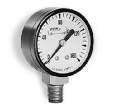 Air Pressure Gauge 1-1/2" Diameter 0-160 PSI 035065