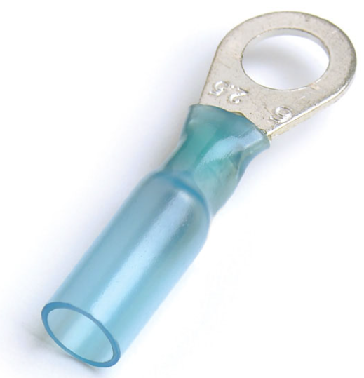 Heat Shrink Ring Terminal 5/16" 16-14 Gauge 25 Pack PHI1-1925