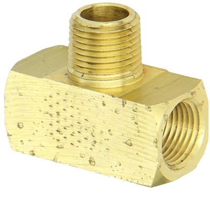 Male Branch Tee 1/8 NPT 106-A BP128-2