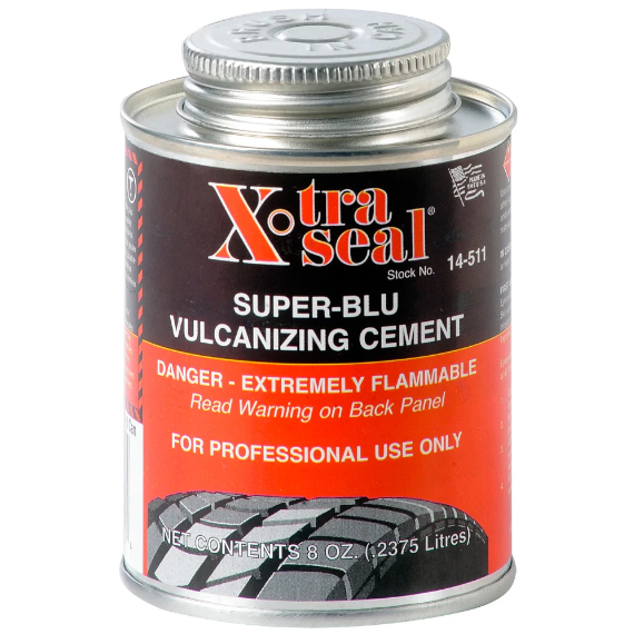 Xtra Seal Super-Blu Vulcanizing Fluid 8 OZ 14-511