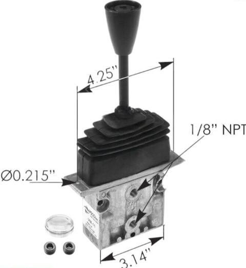 Apsco Single Axis Valve 170.VM11AP
