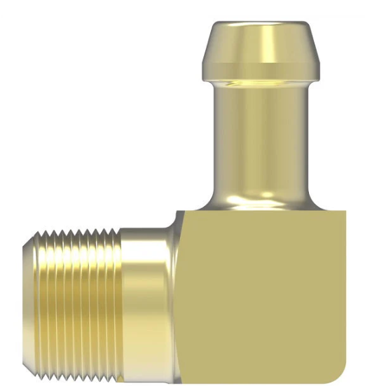 Bead Fitting 5/16" Hose X 1/4" NPT 90 Degree 177.8835B