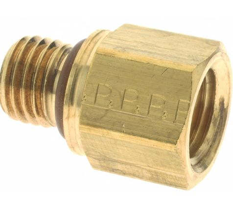 Metric Adapter M12X1.5 To 1/4 NPT 177.9120BM12