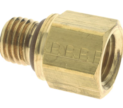 Metric Adapter M14X1.5 To 1/4 NPT 177.9120BM14