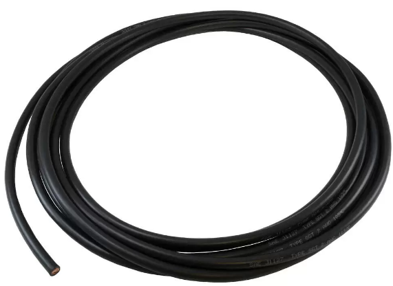 Battery Cable 2 Gauge Black Per Foot 178.2051BK