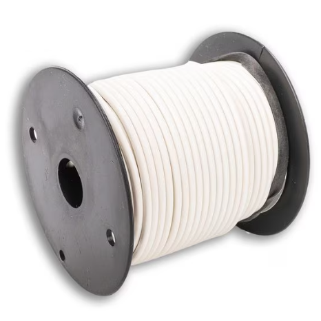 White 14 Gauge Wire 100' EL614040