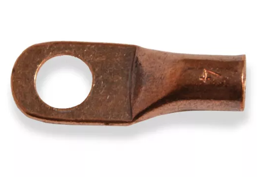 10 Pack Of 4 Gauge Copper Lug 5/16" Eyelet 178.3176-10