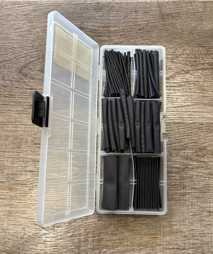 185 Piece Heat Shrink Tube Kit 178.EK185BHS