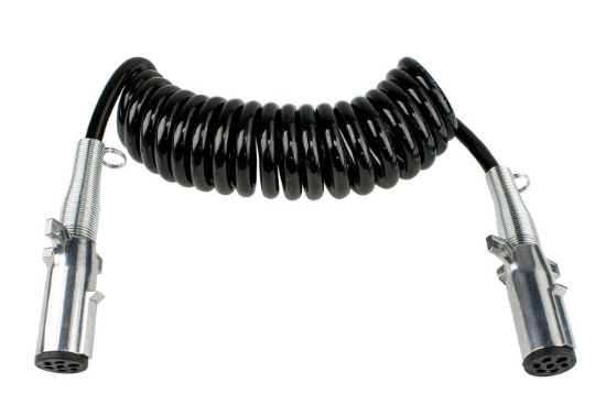 Power Cord 7 Way Non-ABS 15' 179.3010.15