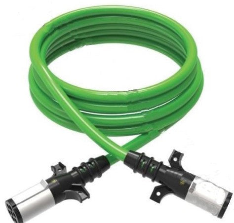 Power Cord 7 Way ABS Straight 12' 179.3020.12