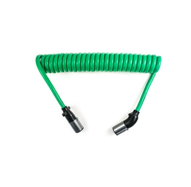 Power Cord 7 Way ABS 12' With Angled End 179.3031.12