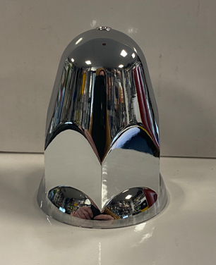 1-1/2" Chrome Lug Cover Push On 18004