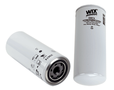 WIX 33796 Metal-Free Fuel Filter (2 Micron) - Direct Replacement For Racor FH500FG Series