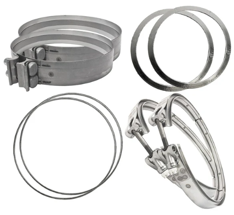 Detroit Diesel DPF Clamp And Gasket Kit 561.291050K2M5
