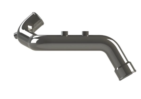 Freightliner Lower Radiator Pipe Stainless Steel 561.46601SS