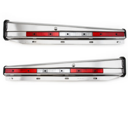 Mud Flap Brackets Spring Loaded 1-1/8" Or 2-1/2" Spacing 562.427SS201SFS