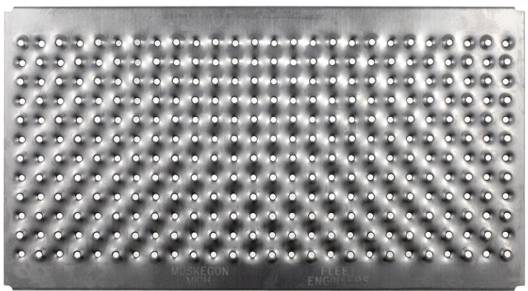 18.5" X 33" Top Mount Deck Plate 562.P18X33TPMA