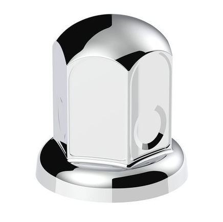 33MM Chrome Steel Lug Nut Cover Push On 562.A4002P