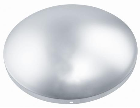 No Notch Front Hub Cap Stainless Steel 562.B1002SS