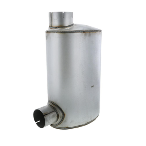 4" Inlet 5" Outlet 10" X 15" Oval Muffler 562.U6451015
