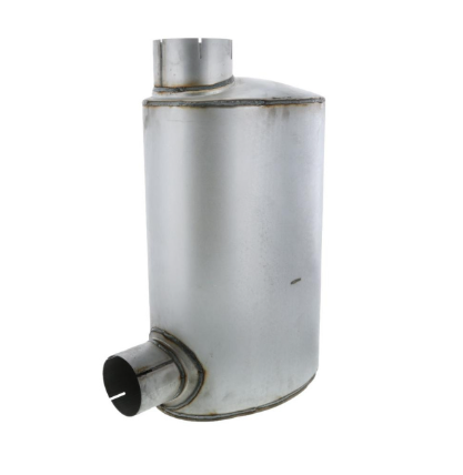 4" Inlet 5" Outlet 10" X 15" Oval Muffler 562.U6451015