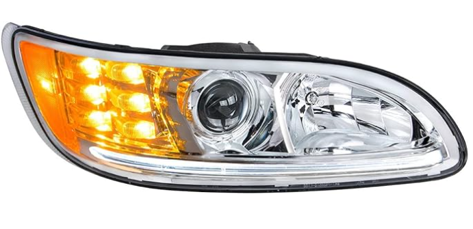 RND Peterbilt 386 387 RH LED Projector Headlamp 564.75099DC