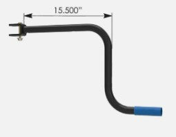 Landing Gear 15.5" Crank Handle Horizontal 568.1005H