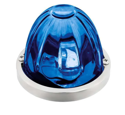 Watermelon LED Light Clear Glass Lens Blue 571.LD323B2