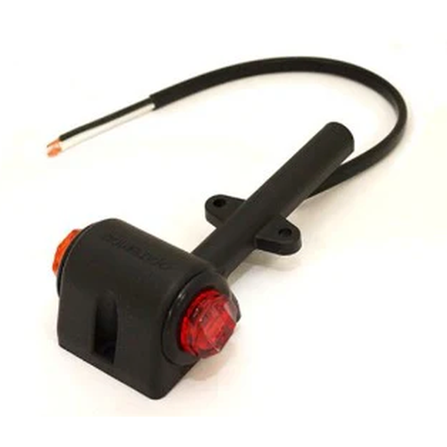Amber/Red LED Fender Mount Light LH 571.LD33AR-LH-K