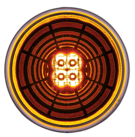 Amber 4" LED Multi-Halo Light 571.LD41A13