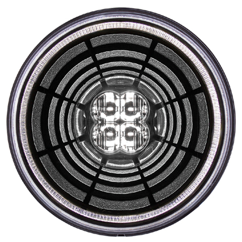 Clear 4" LED Multi-Halo Back-Up Light 571.LD41W13