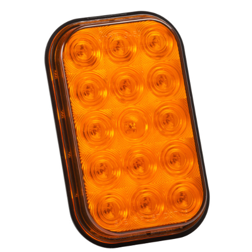 Amber LED 4" X 6" STT Lamp 571.LD45A15