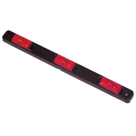 Red LED Light Bar With 1 X 2 Lamps 571.LD153R3