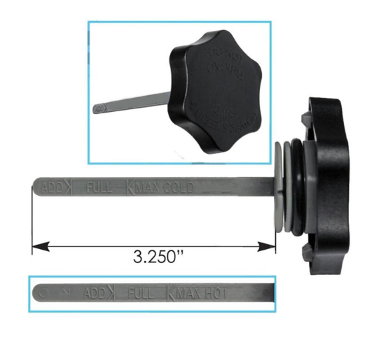 International Power Steering Cap Dipstick 572.55001