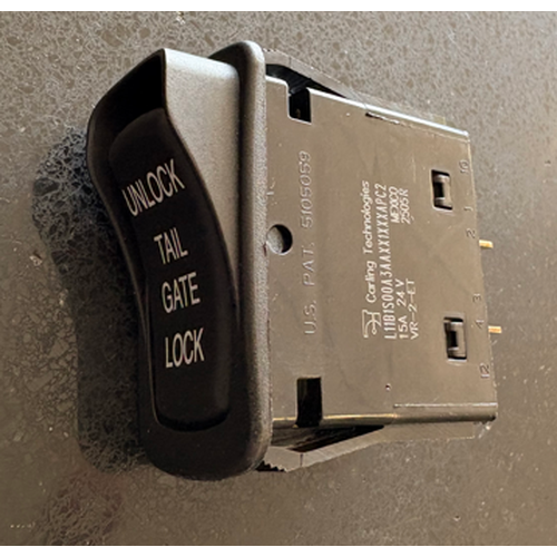 Apsco Style Tailgate Unlock/Lock Rocker Switch 577.VR2ETAP