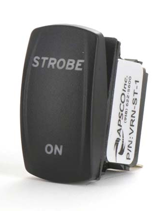 Apsco Strobe Light Rocker Switch 577.VRNST1AP