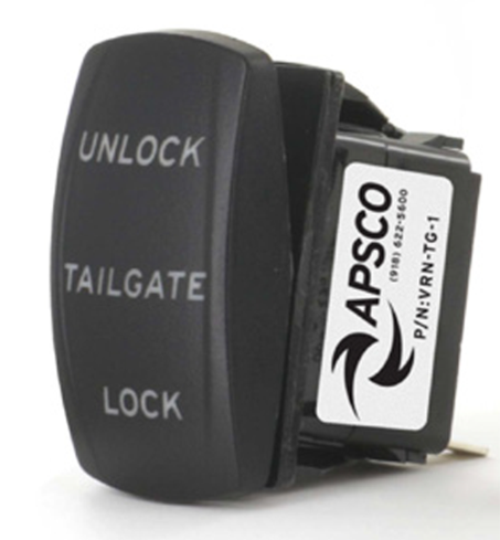 Apsco VRN Tailgate Latch Rocker Switch 577.VRNTG1AP
