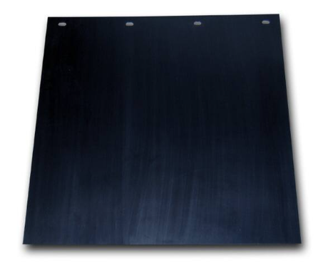 Mud Flap 24 X 24 Black Poly 671-1724B