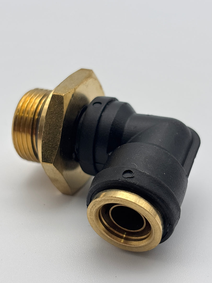 M22 X 1.5 To 1/2" Tube PLC Male Elbow 177.12C698M22