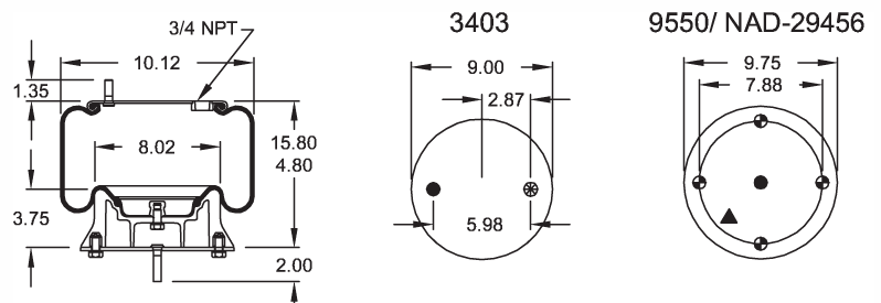 9774 Air Bag AB1DK23I-9774