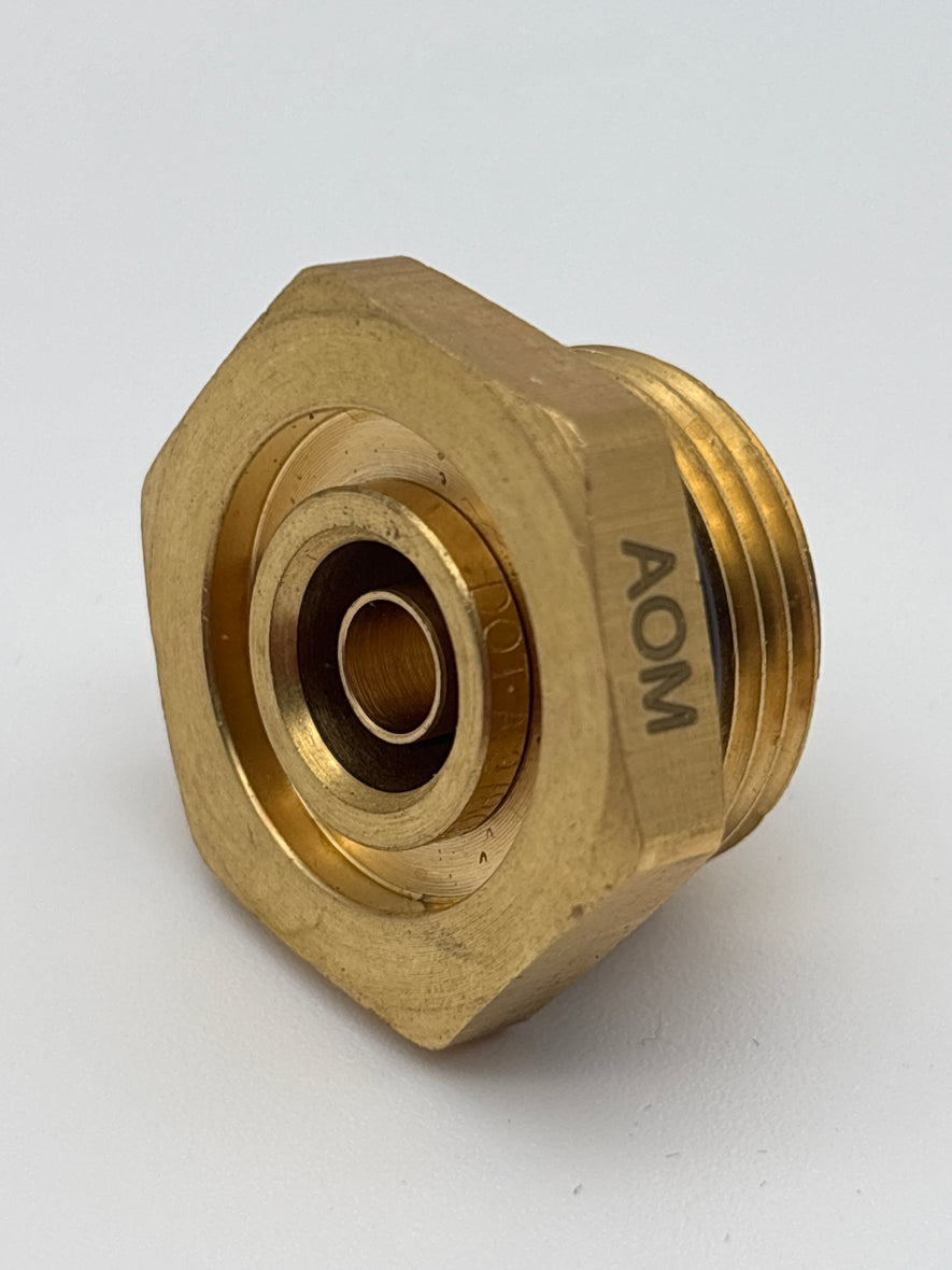 Metric Fitting M22X1.5 To 3/8 Tube 177.13B686M22