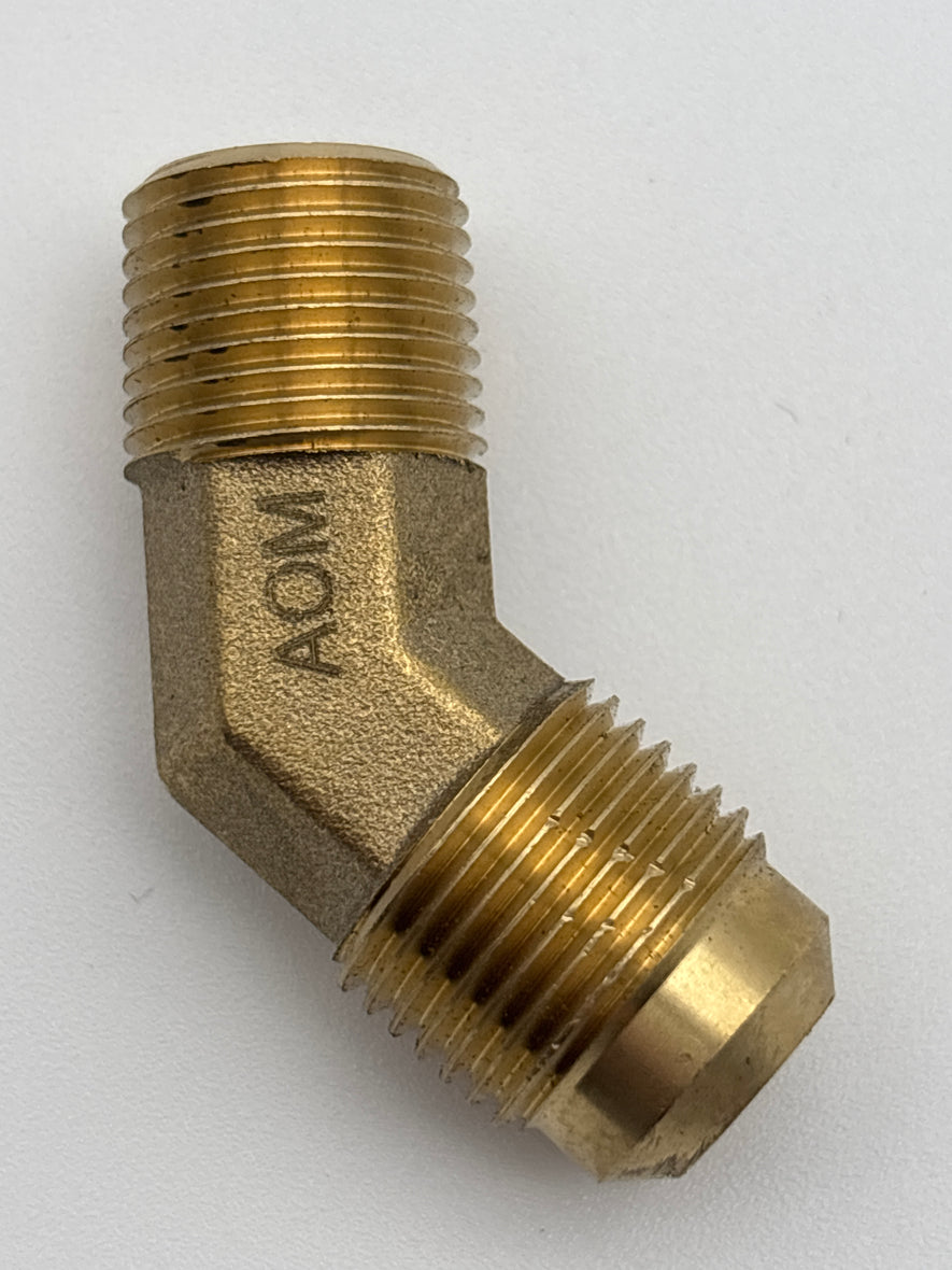 Male Elbow 1/2 SAE X 3/8 NPT 177.8548C