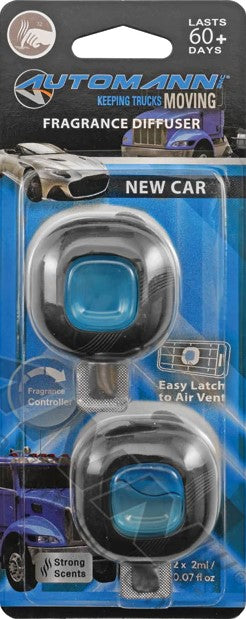 2 Pack New Car Vent Diffuser AM02NC-9DP