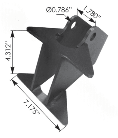 Hendrickson Shock Clevis Upper MHT647