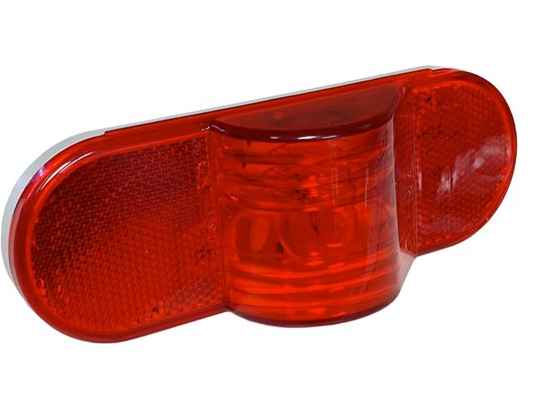 Red Oval Marker Reflective SR2238R