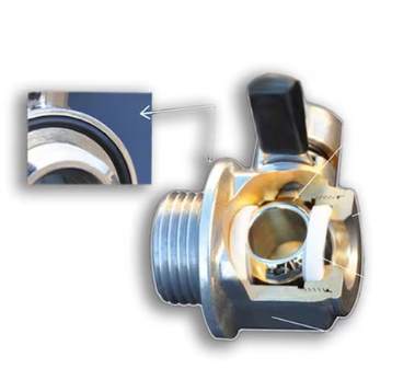 Quick Drain Valve 1/2-14 802.QDV202