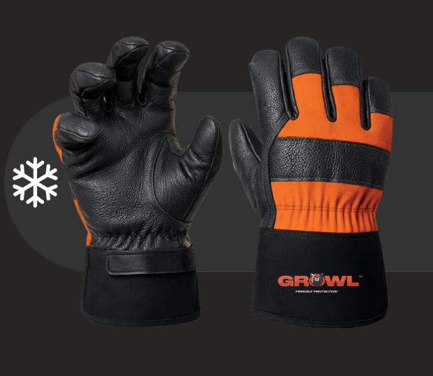 Claw Skinz Top Grain Cowhide Fully Lined Work Gloves XL GR-043026