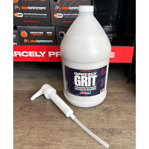 Growl Grizzly Grit Hand Cleaner With Pump Gallon GR-800144