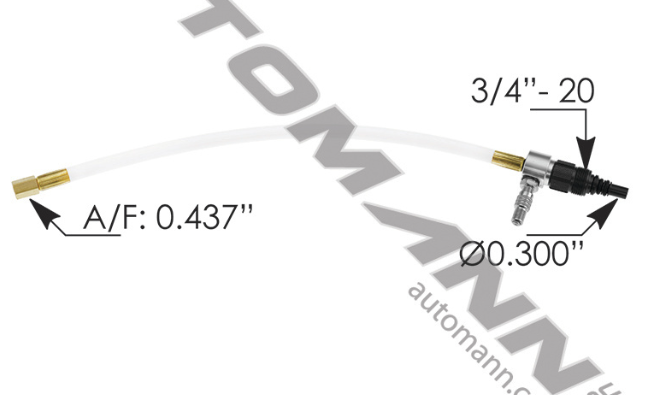 Hendrickson Tire Hose 16" HENVS-40176-3